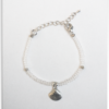Moderne armband met schelp