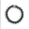 lavasteen armband met tribal