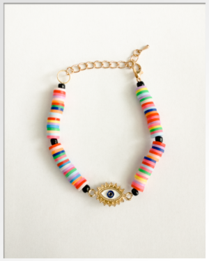 Tropische armband met oog