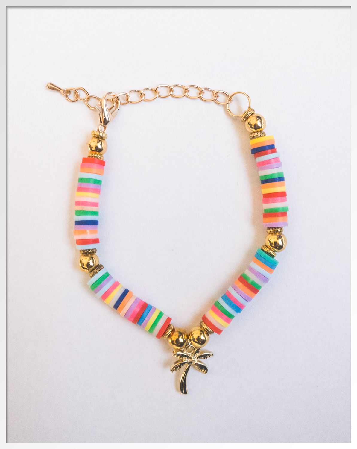 Tropische armband met palmboom