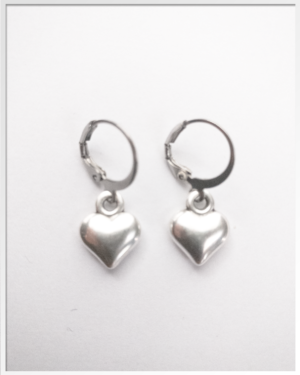 Oorring met hartje